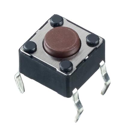 PHAP5-30VA2D2T2N2 TACTILE SWITCH, 0.05A, 12VDC, 160GF, THT APEM