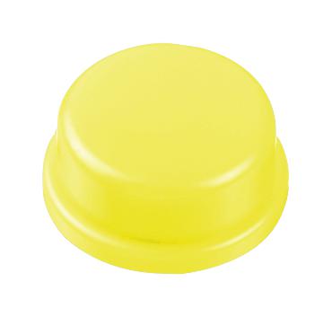 U5555 SWITCH CAP, YELLOW, TACTILE APEM