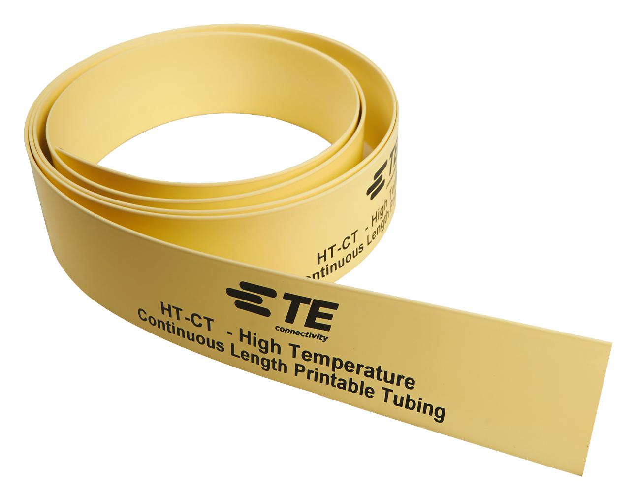 EL8071-000 HEAT-SHRINK TUBING, 2:1, 3.2MM, YELLOW TE CONNECTIVITY