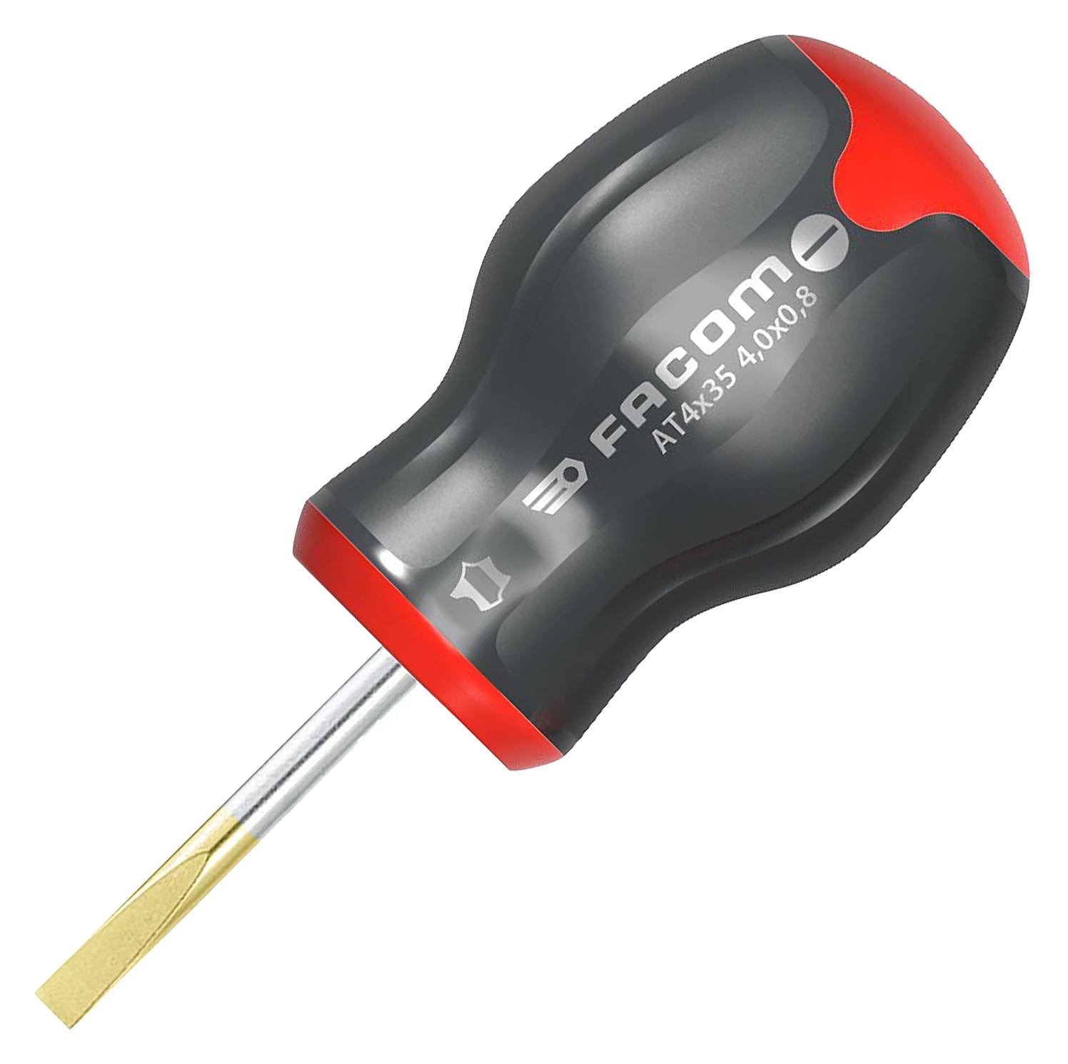 AT4X35 SCRWDRVER, SLOTTED, 4MM, 35MM, 91MM FACOM