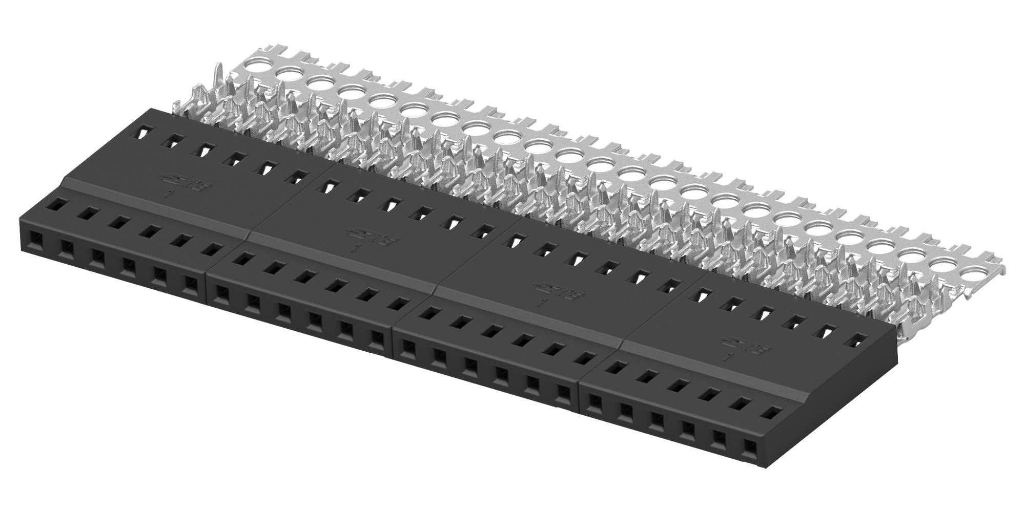 2317222-6 CONNECTOR, RCPT, 6POS, 1ROW, IDC TE CONNECTIVITY