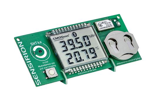 SHT4X SMARTGADGET REF DESIGN BOARD, TEMP/HUMIDITY SENSOR SENSIRION