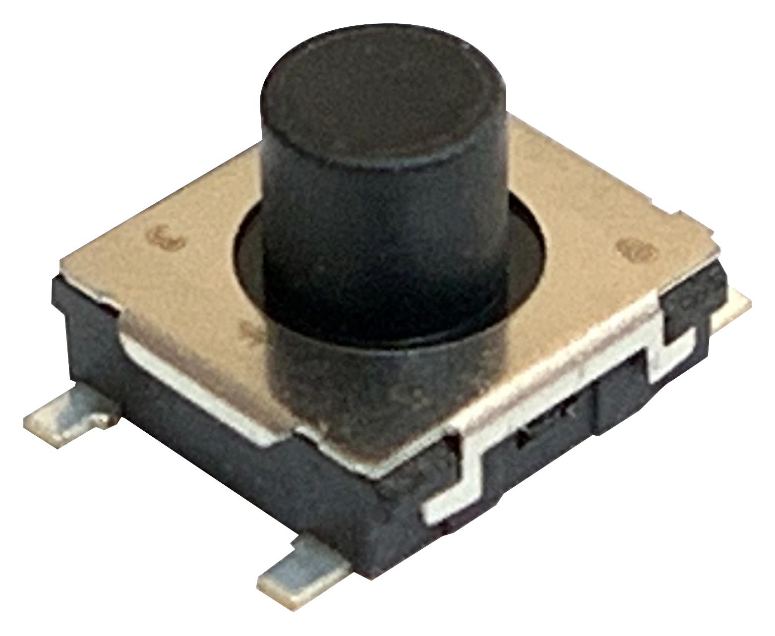 EVPBT3A4A000 TACTILE SWITCH, 0.02A, 15VDC, 100GF, SMD PANASONIC