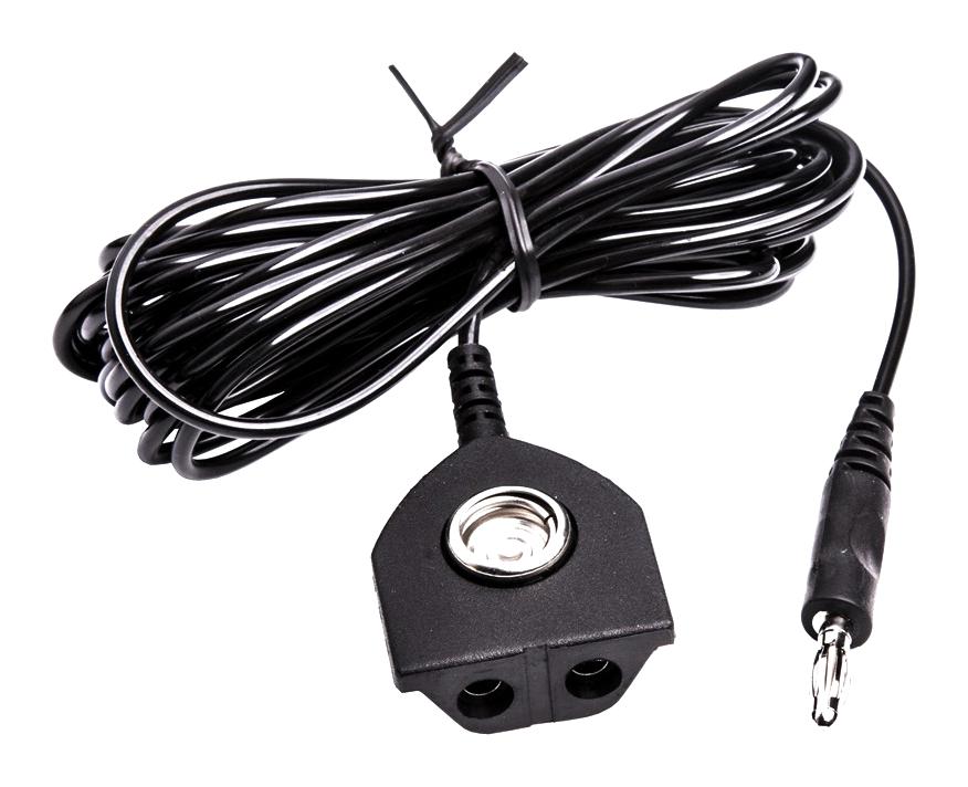 231255 GROUND CORD, 1MOHM, SOCKET/PLUG, 4M DESCO EUROPE (FORMERLY VERMASON)