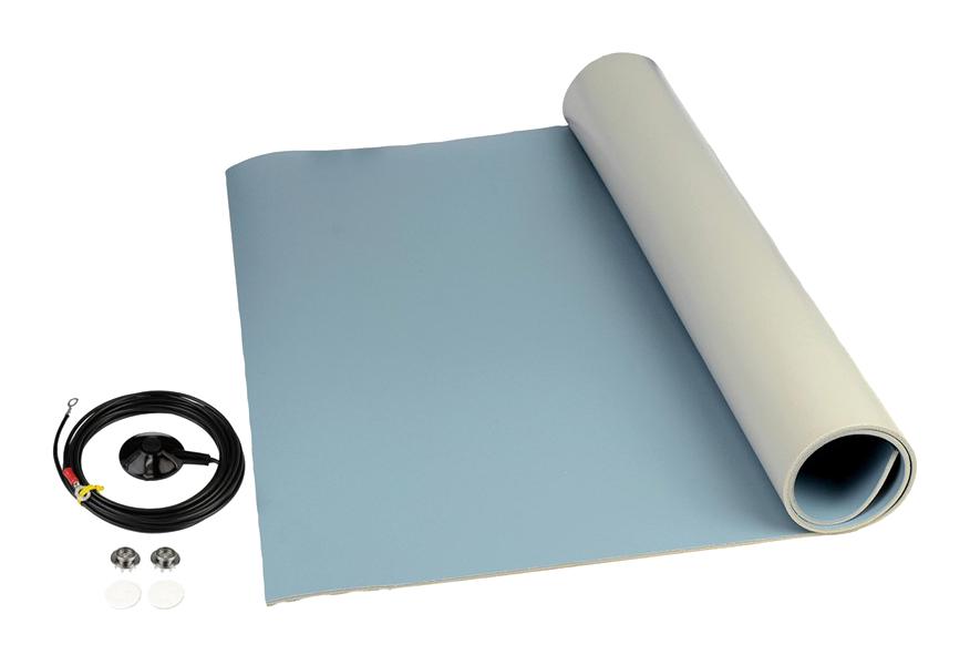 8254 MAT ROLL, DISSIPATIVE, 4' X 24', BLUE SCS