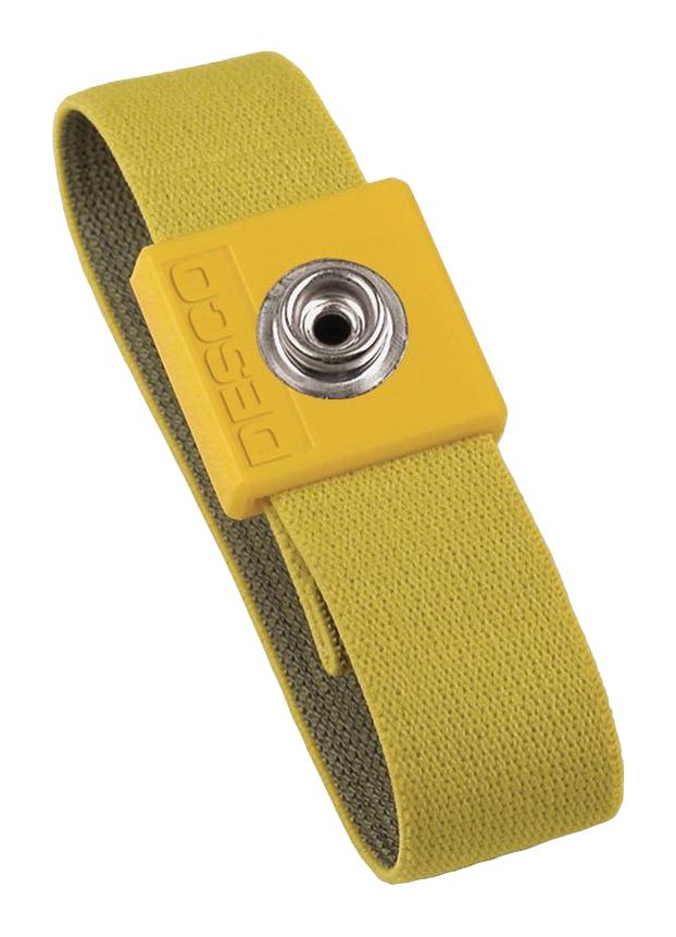 229985 WRISTBAND, ADJUSTABLE, 200MM, YELLOW DESCO EUROPE (FORMERLY VERMASON)