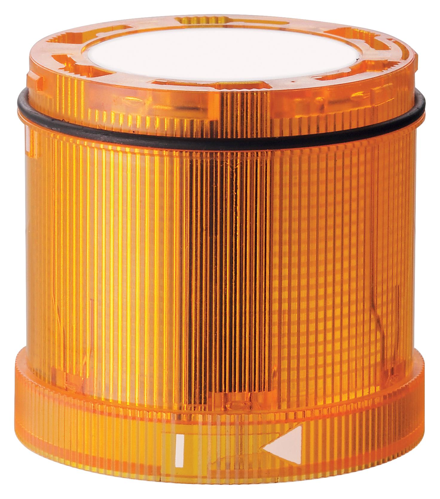 64731075 SIGNAL TOWER, TWINLIGHT, YEL, 24V, 70MM WERMA