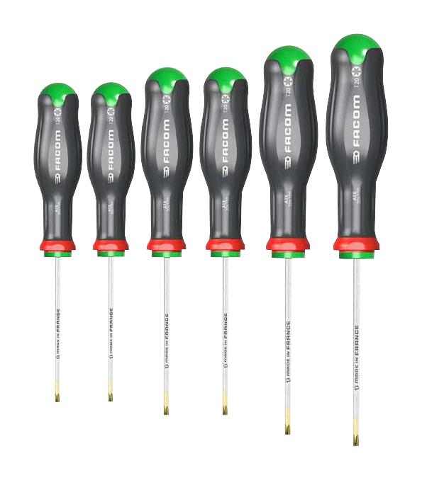 ATX.J6PB SCREWDRIVER SET, 6PIECES FACOM
