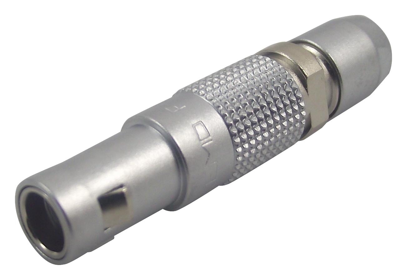 FGG.00.302.CLAD35 CIRCULAR CONNECTOR, PLUG, 2 WAY, CABLE LEMO