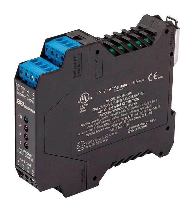 EM-DR1-IS-5-RTB-28V/5 - ATEX INTRINSIC SAFETY BARRIER MODULE, 28VDC SENSATA / BEI SENSORS