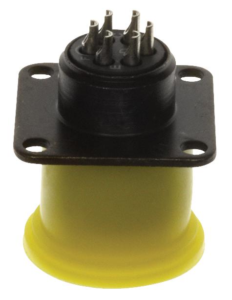 85102E106S50 SOCKET, SQUARE FLANGE, 6WAY SOURIAU-SUNBANK / EATON