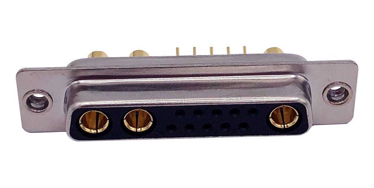 681M13W3203L151 COMBO D-SUB CONN, RCPT, DB-13W3, TH NORCOMP