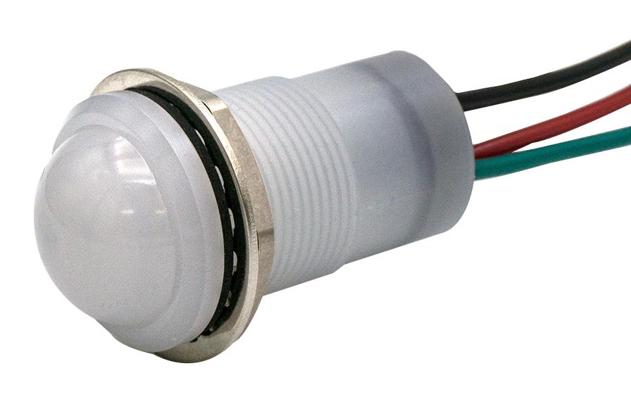 657-2415-303F PANEL INDICATOR, RED/GRN, 17.46MM, 30VDC DIALIGHT