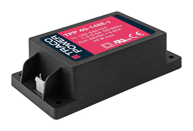 TPP 40-148E-J POWER SUPPLY, AC-DC, 48V, 0.84A TRACO POWER