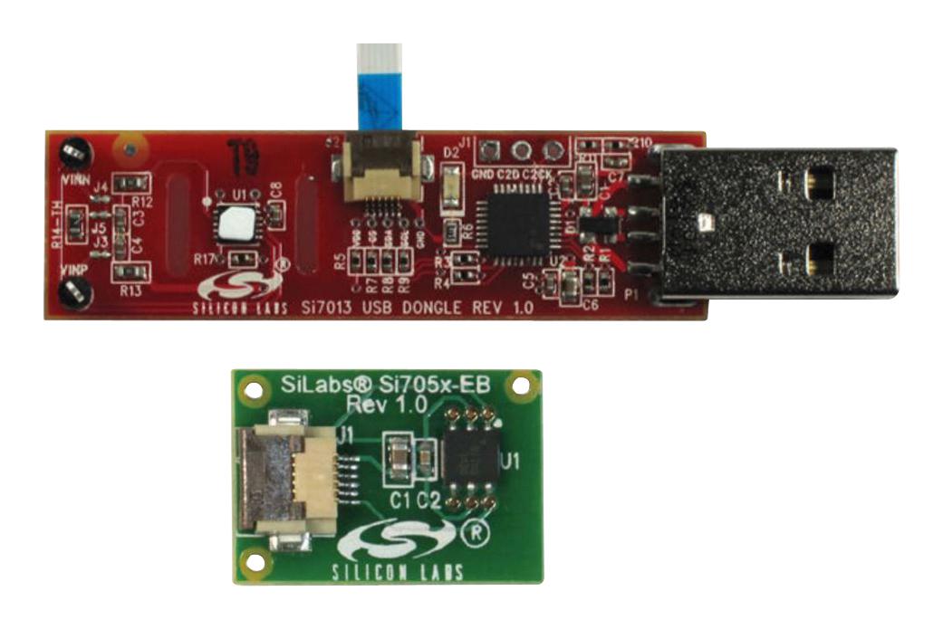 SI7055-EVB DAUGHTER BOARD, TEMPERATURE SENSOR SILICON LABS