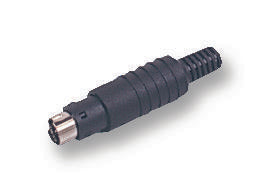 4850.191 PLUG, MINI-DIN, 9POLE SCHURTER