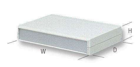 75-38119 CASE, PLASTIC, GREY VERO