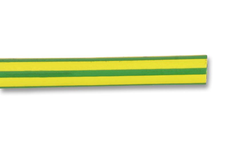 CGFC-3/1-45 HEATSHRINK, 3MM, GREEN/YELLOW, 10M PRO POWER
