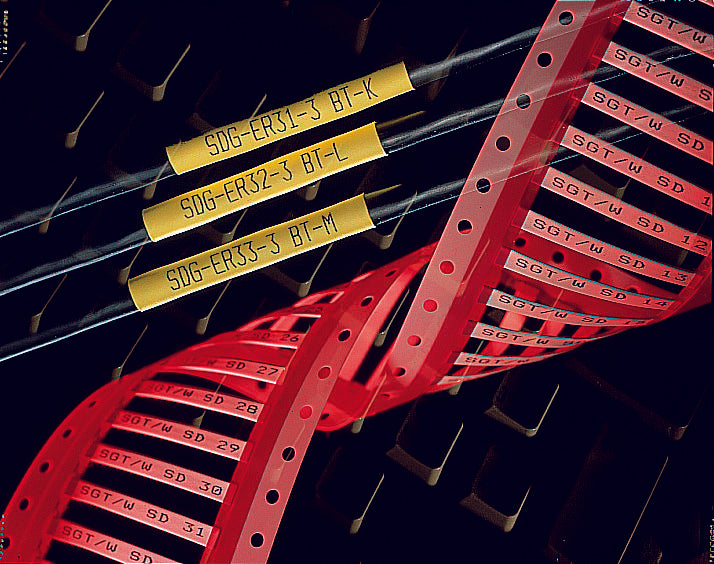 RPS-22-18/2.0-4 HEATSHRINK, SLEEVE, 3.2MM, YEL, BX250 RAYCHEM - TE CONNECTIVITY