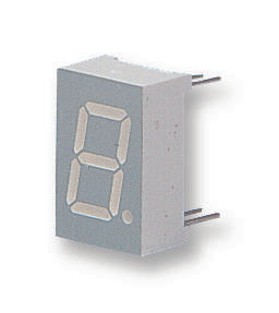 SA52-11GWA LED DISPLAY, 0.52", GREEN, CA KINGBRIGHT