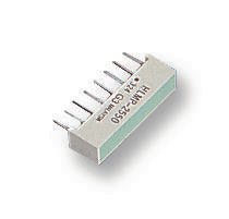 HLMP-2550 LED BAR MODULE, GRN BROADCOM