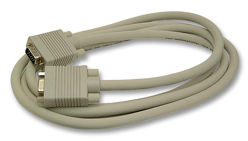 3088HQ LEAD, SVGA COAX, M TO F, 2M VIDEK