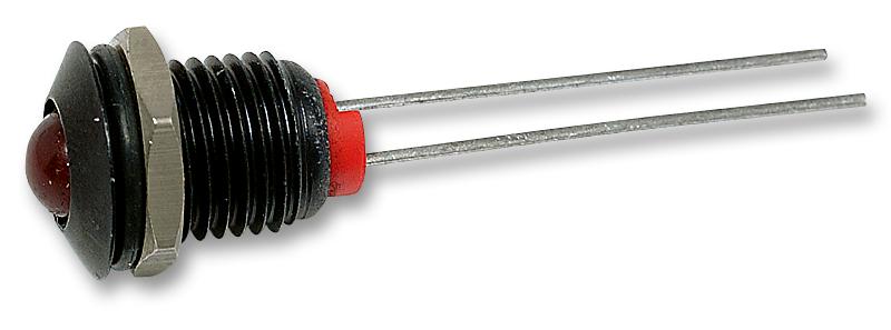 DX1092/RD LED INDICATOR, 5MM, RED BULGIN LIMITED