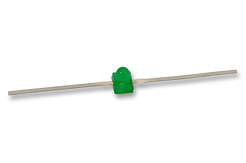 HLMP-6500 LED, 1.9MM, GREEN, 7MCD, 569NM BROADCOM