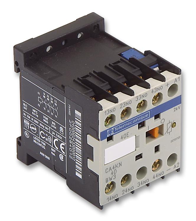 CA4KN40BW3 RELAY, 4PST-NO, 600VAC, 10A SCHNEIDER ELECTRIC