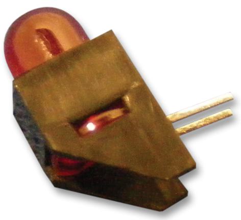 HLMP-3301-F00B2 LED, 5MM, RED, 5.4MCD, 626NM BROADCOM