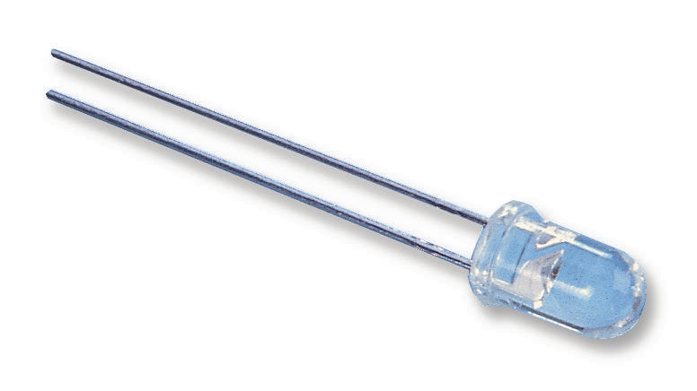 HLMP-3519 LED, 5MM, GREEN, 70MCD, 569NM BROADCOM