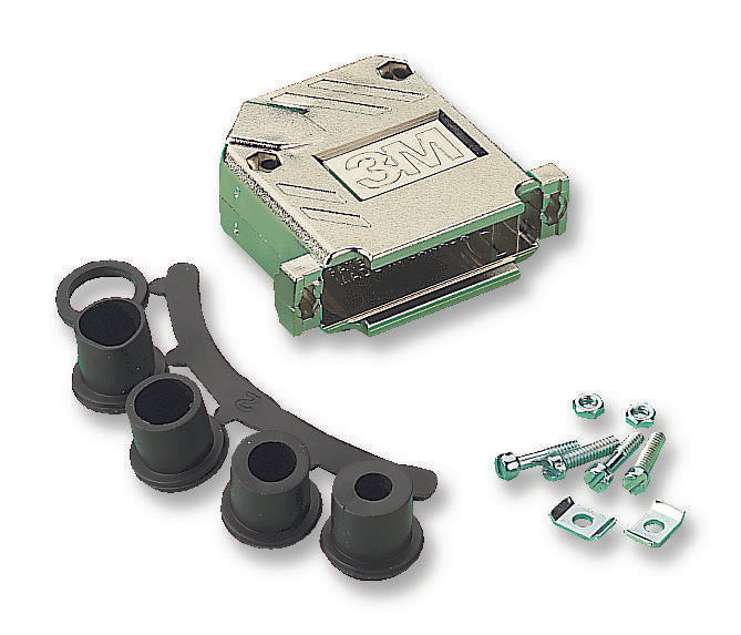 3357-6537-1C BACKSHELL, D, SHIELDED, 37WAY 3M