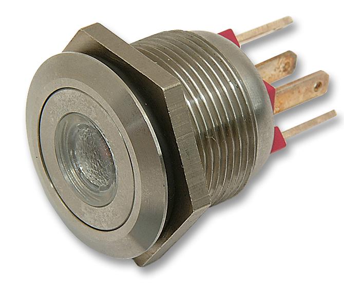 MPI001/28/RD SWITCH, ILLUMINATED RED BULGIN LIMITED