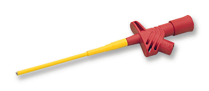 972306101 HOOK, TEST, 4MM, RED, LAS 30 HIRSCHMANN TEST AND MEASUREMENT