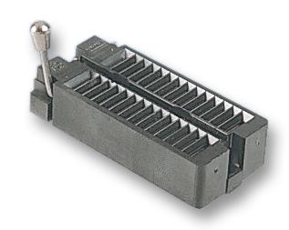 28-6554-11 SOCKET DIL ZIF GOLD 28WAY ARIES