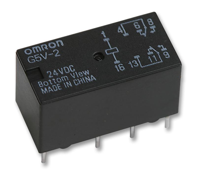 G5V-2  DC24 RELAY, SIGNAL, DPDT, 30VDC, 2A OMRON