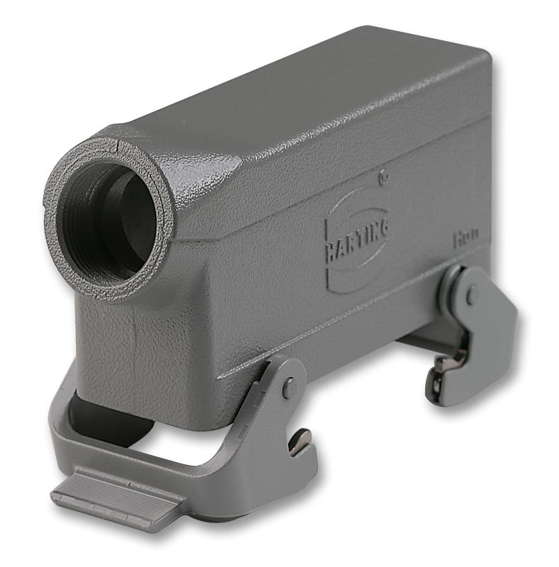 09 30 024 1530 HOOD, HAN24B, SIDE ENTRY, PG21 HARTING