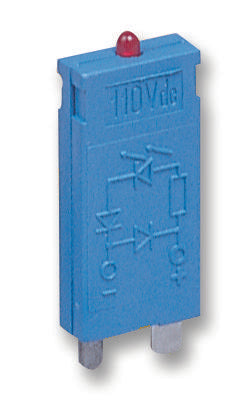 99.01.9.024.90 RELAY MODULE, DIODE + RED LED FINDER