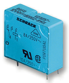 V23057-B0002-A101 RELAY, SPDT, 250VAC, 5A TE CONNECTIVITY