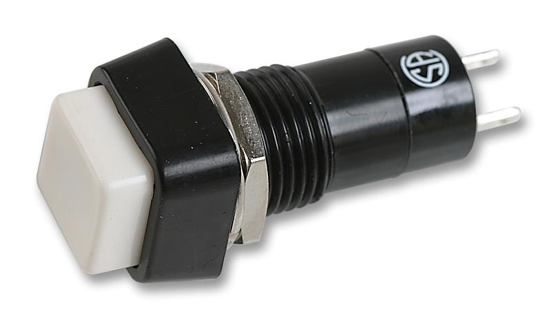 R13-23B-05-BW SWITCH, SPST, LATCHING, WHITE MULTICOMP PRO