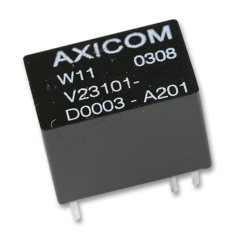 V23101D   7B201 SIGNAL RELAY, DPDT, 24VDC, 1.25A, THT AXICOM - TE CONNECTIVITY