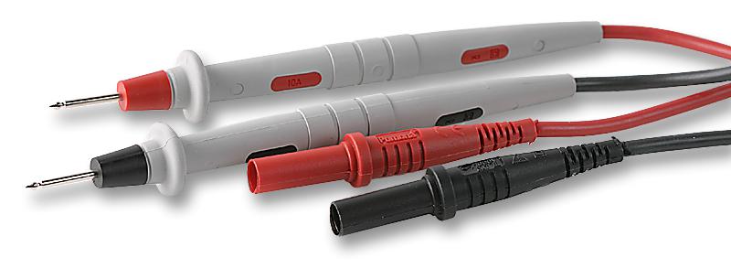 6365 TEST LEAD SET, BLK/RED, 1.219M, 1KV, 10A POMONA