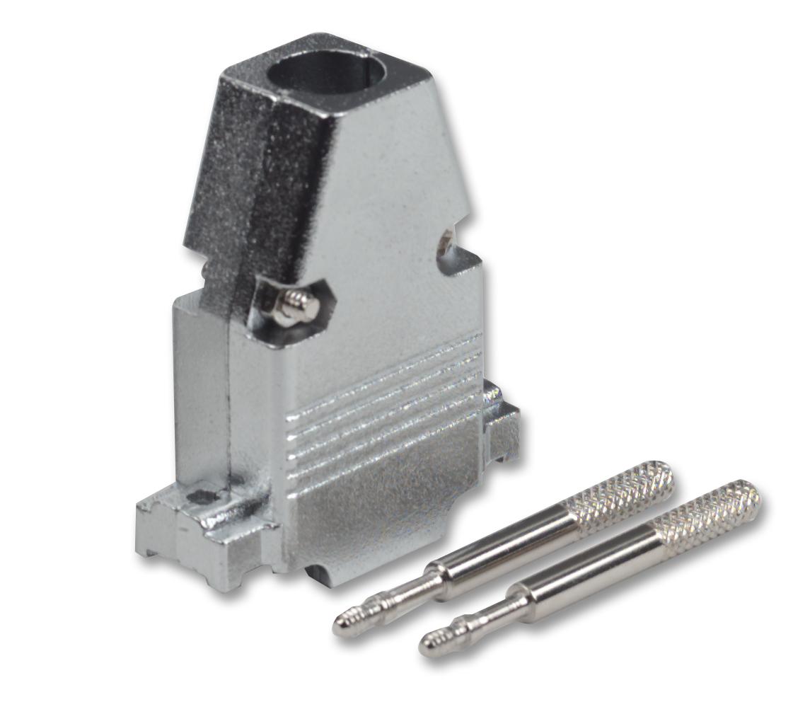 MHCCOV-25MEL BACKSHELL, D, DIECAST, 25WAY MH CONNECTORS