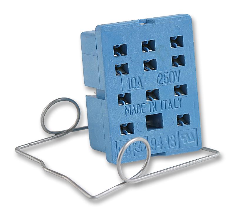 94.13SMA SOCKET & CLIP, PCB, 3PCO, RELAY FINDER