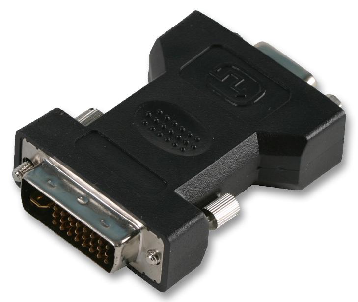 PSG00009 ADAPTOR, DVI-I PLUG TO VGA RCPT MULTICOMP PRO