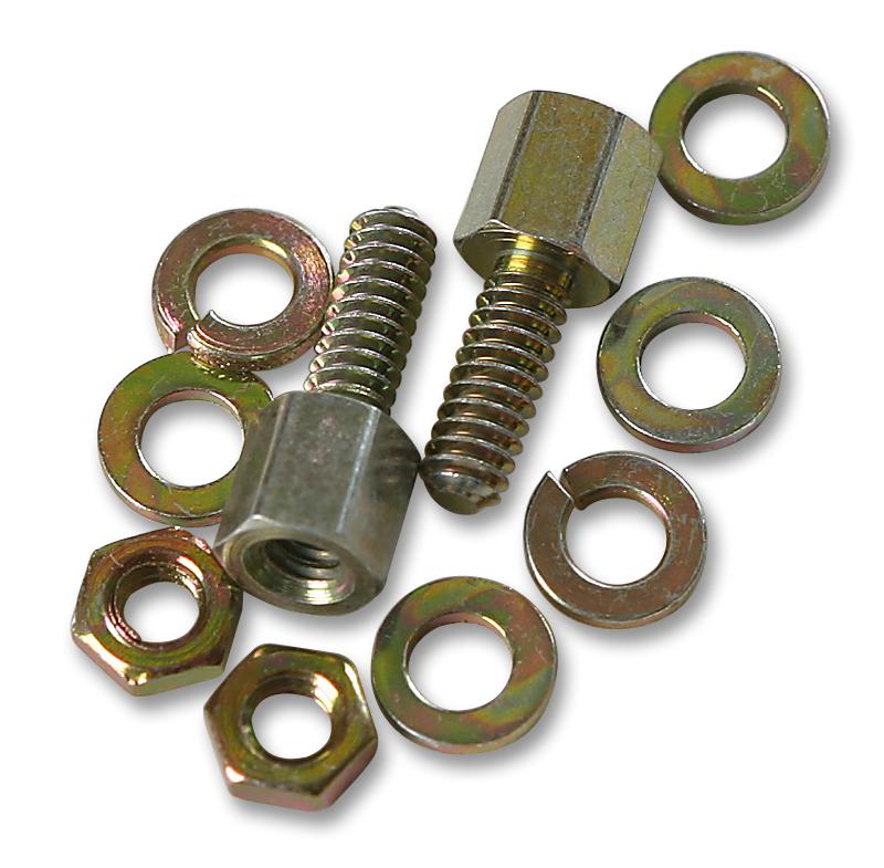 828347-2 SCREW KIT, 9.7MM, UNC4-40/UNC4-40 AMP - TE CONNECTIVITY