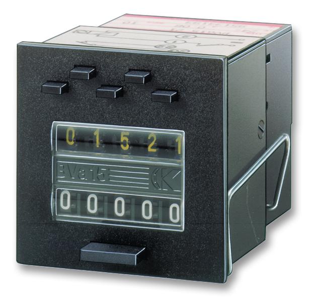 2.100.211.033 COUNTER, ELECT-MECH, 24VDC, BVA15 KUEBLER