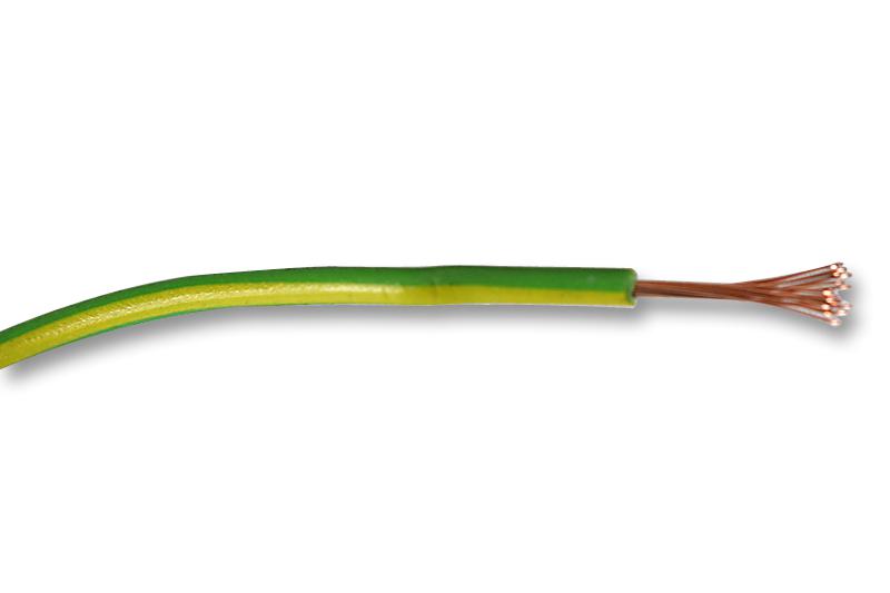 4520003 WIRE, H07V-K, GRN/YEL, 4MM, 100M LAPP KABEL