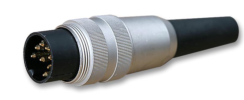 SV80 PLUG, DIN, STRAIGHT, 8WAY LUMBERG