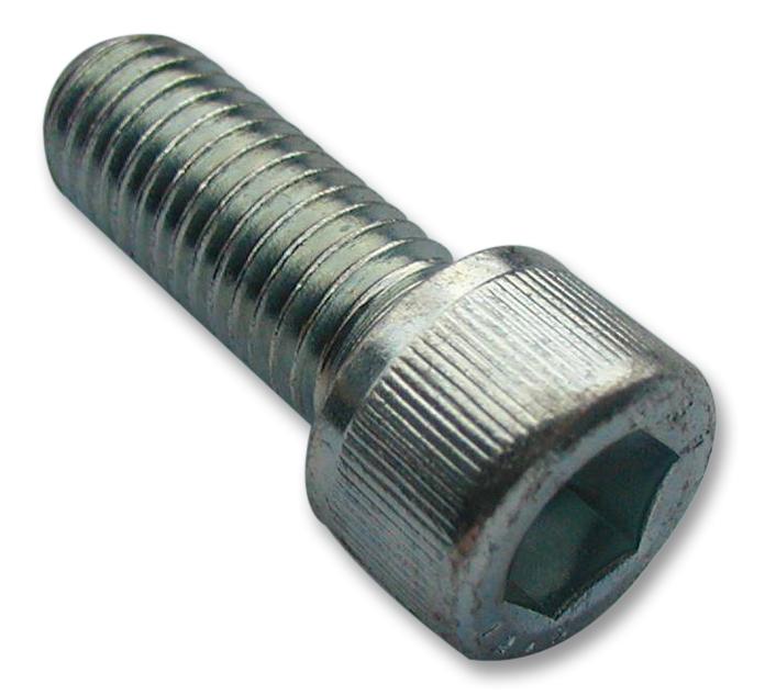 M4 10 SO12CS S100 SCREW SOCKET, CAP, M4X10, BLACK, PK100 TR FASTENINGS